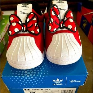 Toddler size 7 Minnie Mouse adidas